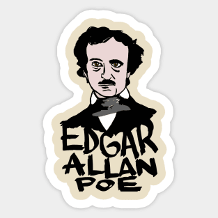 Edgar Allan Poe Sticker